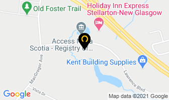 Johnson Insurance in Stellarton map