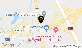 Johnson Upholstery in Dartmouth map