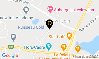 Jolicoeur International Inc in Knowlton map