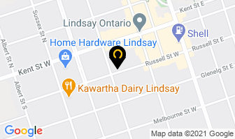Jolie Hair Studio in Lindsay map