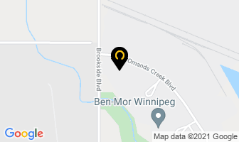 Jomac Transport in Winnipeg map