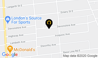 Jon Osier Chartered Accountant in London map