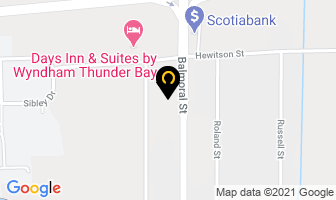 Jones E R General Insurance Adjuster Ltd in Thunder Bay map