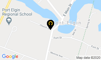 Jones Funeral Homes in Port Elgin map