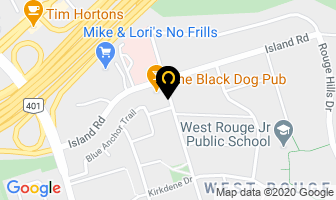 Josee's Hair Studio in Orillia map