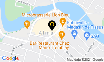 Journal Le Lac St-Jean in Alma map