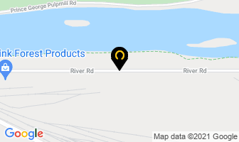 Joy Global (Canada) Ltd in Prince George map