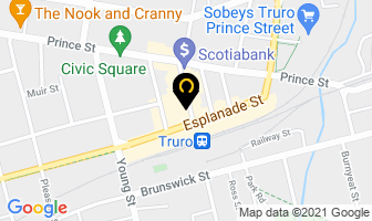 Joyful Yoga Studio in Truro map
