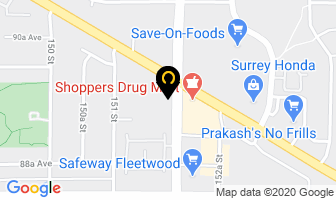 Jp Transmissions in Surrey map