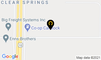Jti Trucking in Steinbach map
