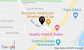 Julie Doucet Podologue in Peterborough map