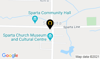 Julie Marie Co in Sparta map
