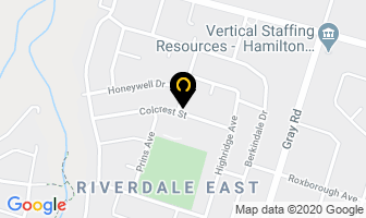 Julie's Pet Grooming in Hamilton map