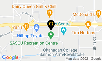 Jungle Mania Play Ltd in Salmon Arm map
