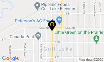 Jun's Convenience Store in Gull Lake map
