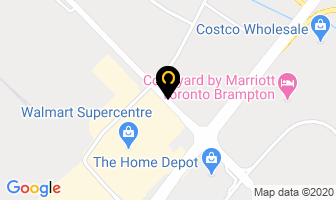 Jurian Investments in Brampton map