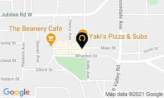 Just Delicious Bistro in Summerland map