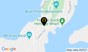 Just Furs in Yellowknife map