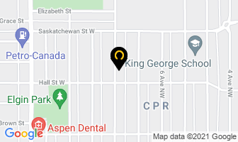 Just Music in Moose Jaw map
