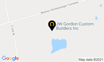Jw Gordon Custom Builders Inc in Mulmur map