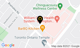 Jyots Aesthetics Academy in Brampton map