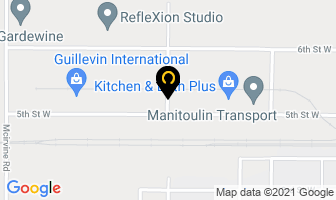 K & M Trucking in Fort Frances map