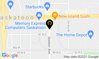 K C Lougheed Enterprises Ltd in Saskatoon map