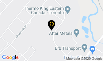 K J Laser in Mississauga map
