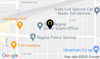 K-Light Recycling in Regina map
