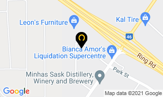 K W Petroleum Services Ltd in Regina map
