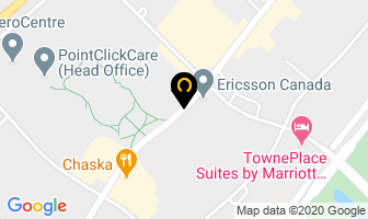 K2A Management Incorporated in Mississauga map