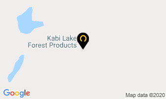 Kabi Lake Forest Products Inc in Algoma District map