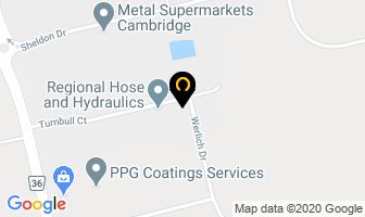 Kaitting's Bearings Ltd in Cambridge map