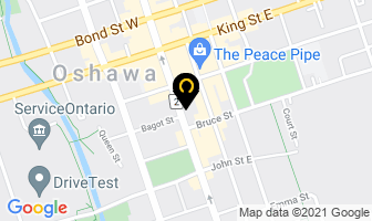 Kakar Legal in Oshawa map