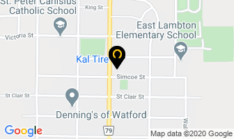 Kal Tire in Watford map