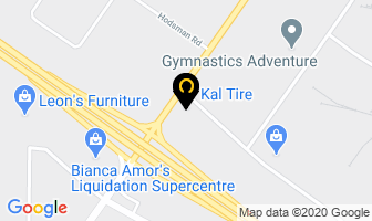 Kal Tire in Regina map