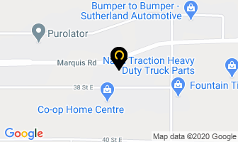 Kal Tire in Prince Albert map