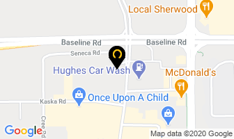 Kal Tire in Sherwood Park map