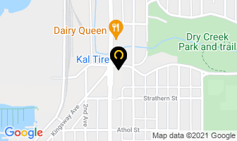 Kal Tire in Port Alberni map