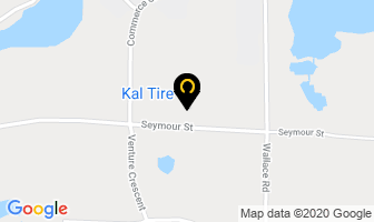 Kal Tire in North Bay map