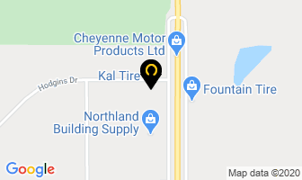 Kal Tire in Kitchener map