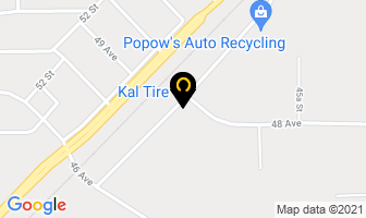 Kal Tire in Qualicum Beach map