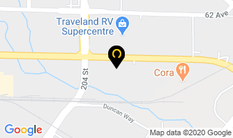 Kal Tire in Langley map