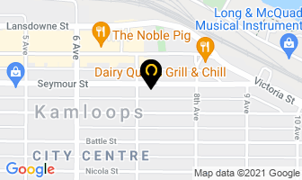 Kamloops Integrated Wellness in Kamloops map