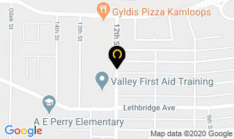 Kamloops Thompson Teachers Assn in Kamloops map