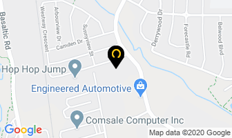 Kampen Appliance Service in Vaughan map
