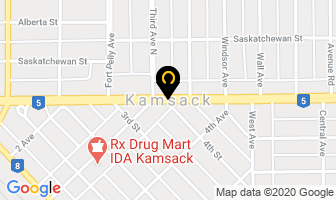 Kamsack Shopping Plaza in Dieppe map