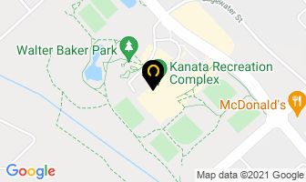Kanata Recreation Complex in Guelph map