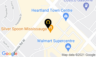 Kanda Optical in Mississauga map