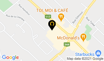Kanda Sushi Bar in Rosemère map